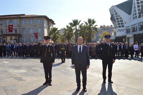 29 Ekim Cumhuriyet Bayramı  Çelenk Sunum programı