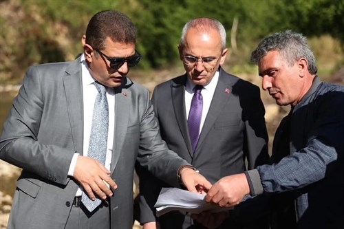 Valimiz Sayın Selçuk Aslan, il ve ilçe protokolümüz ile birlikte Göktepe köyünü ziyaret etti